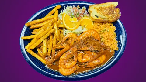 Camarones el chipotle